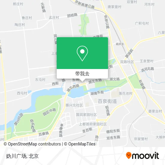 妫川广场地图