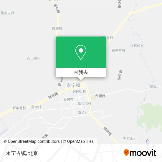 永宁古镇地图