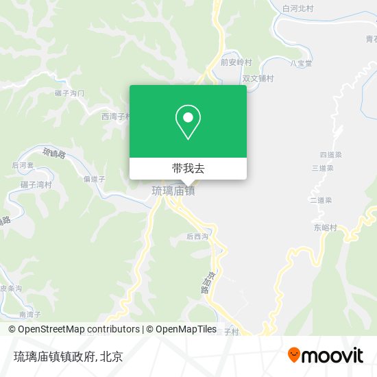 琉璃庙镇镇政府地图