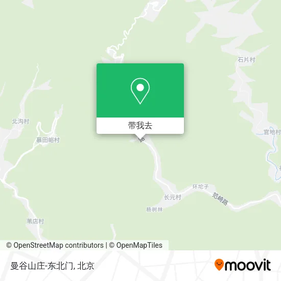 曼谷山庄-东北门地图