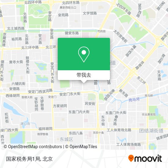 国家税务局1局地图