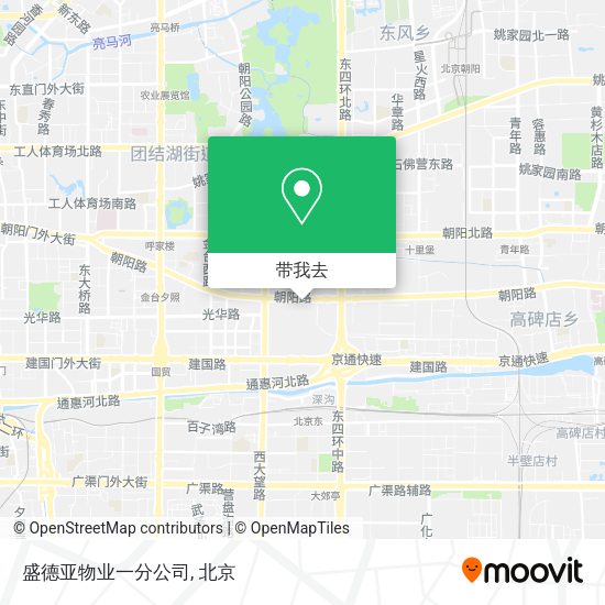 盛德亚物业一分公司地图