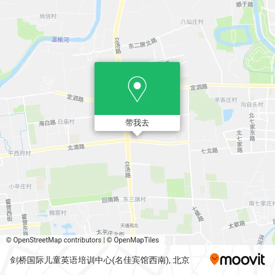 剑桥国际儿童英语培训中心(名佳宾馆西南)地图