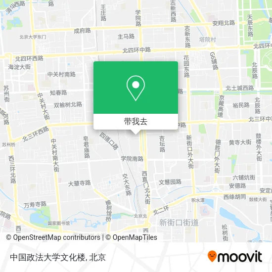 中国政法大学文化楼地图
