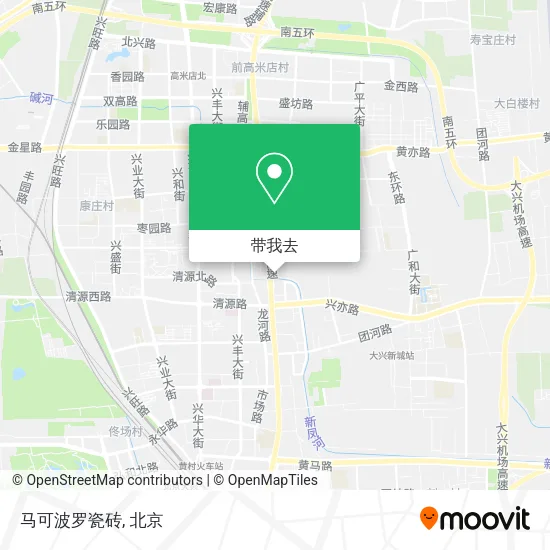 马可波罗瓷砖地图