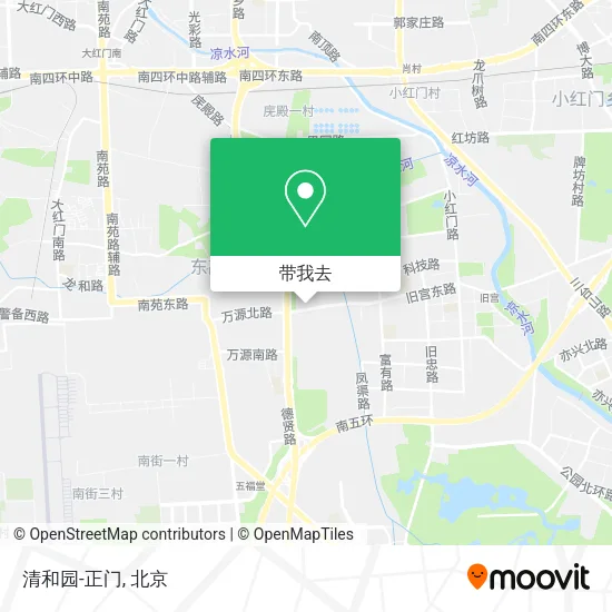 清和园-正门地图