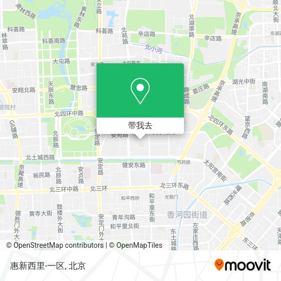 惠新西里-一区地图