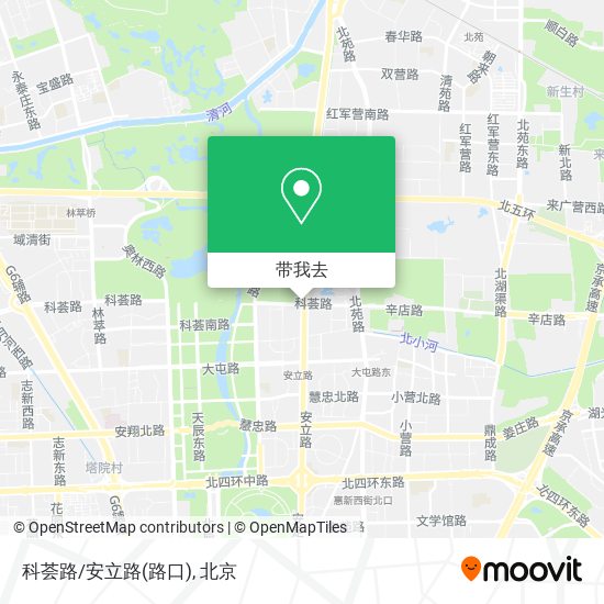 科荟路/安立路(路口)地图