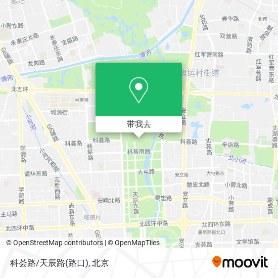 科荟路/天辰路(路口)地图