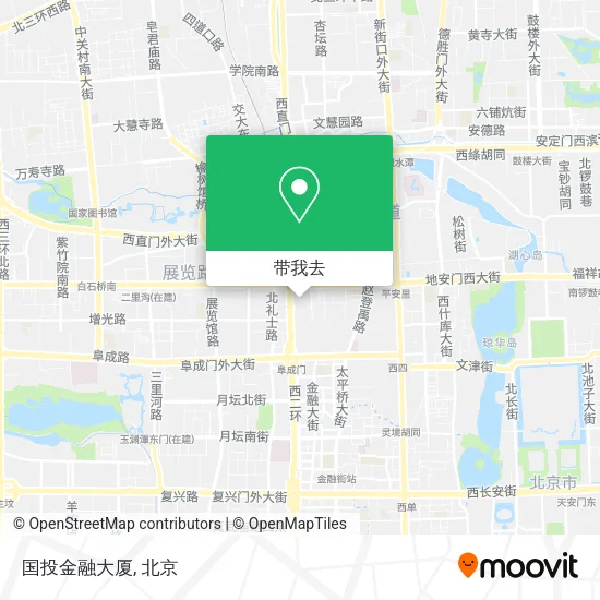 国投金融大厦地图