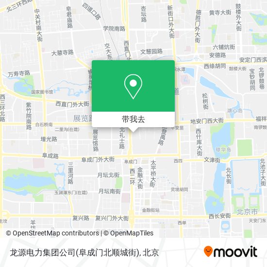 龙源电力集团公司(阜成门北顺城街)地图