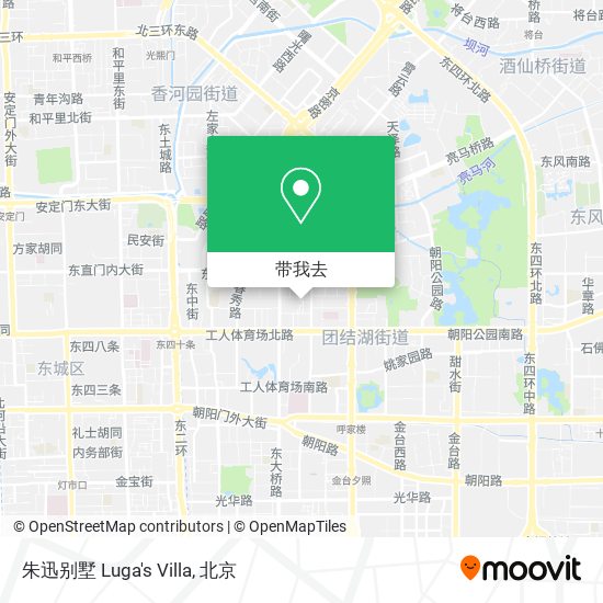 朱迅别墅 Luga's Villa地图