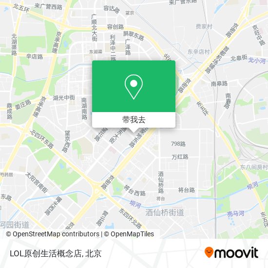 LOL原创生活概念店地图