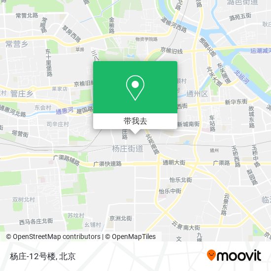杨庄-12号楼地图