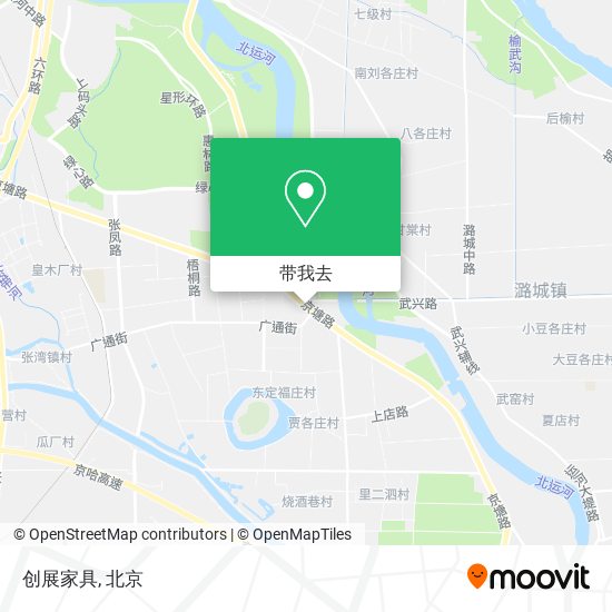 创展家具地图