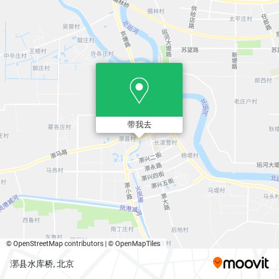 漷县水库桥地图