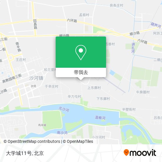 大学城11号地图