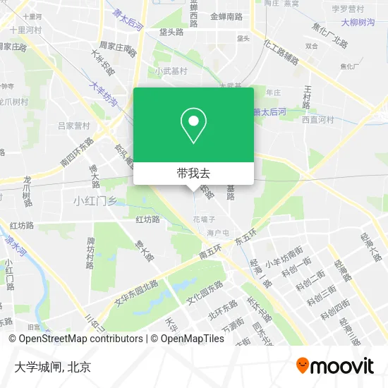 大学城闸地图