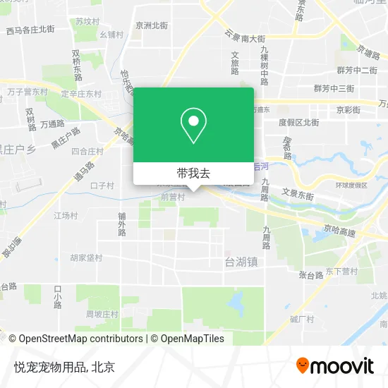 悦宠宠物用品地图