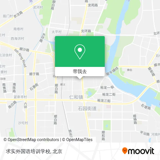 求实外国语培训学校地图