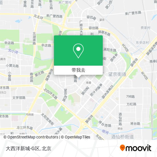 大西洋新城-G区地图