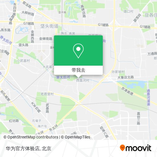 华为官方体验店地图