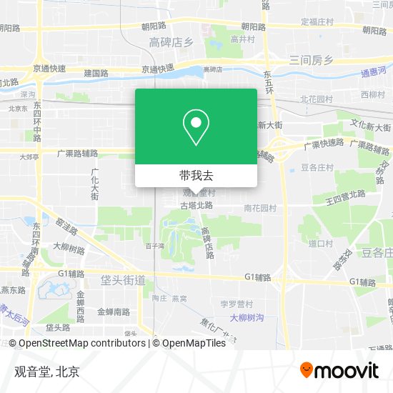 观音堂地图