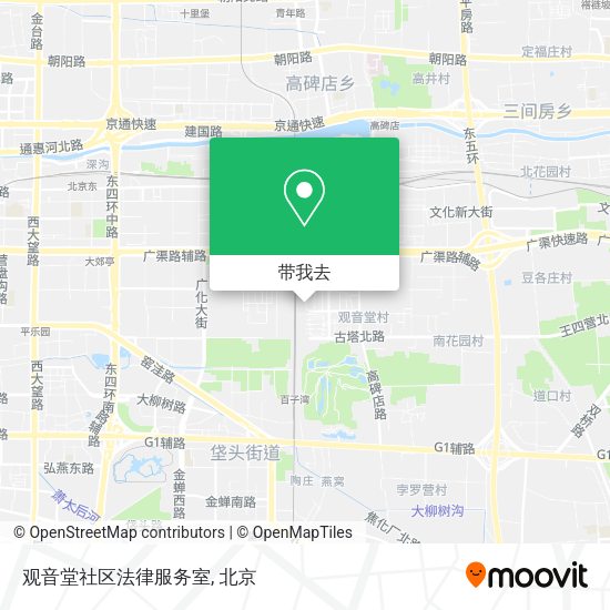 观音堂社区法律服务室地图