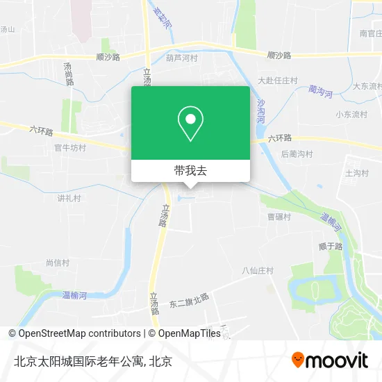 北京太阳城国际老年公寓地图