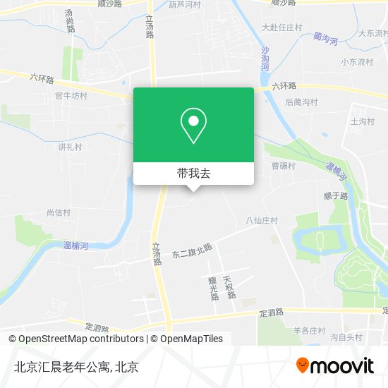 北京汇晨老年公寓地图
