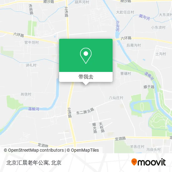 北京汇晨老年公寓地图