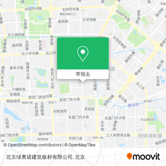 北京绿奥诺建筑板材有限公司地图