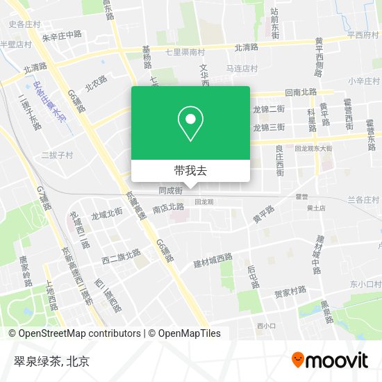 翠泉绿茶地图