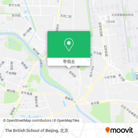 The British School of Beijing地图