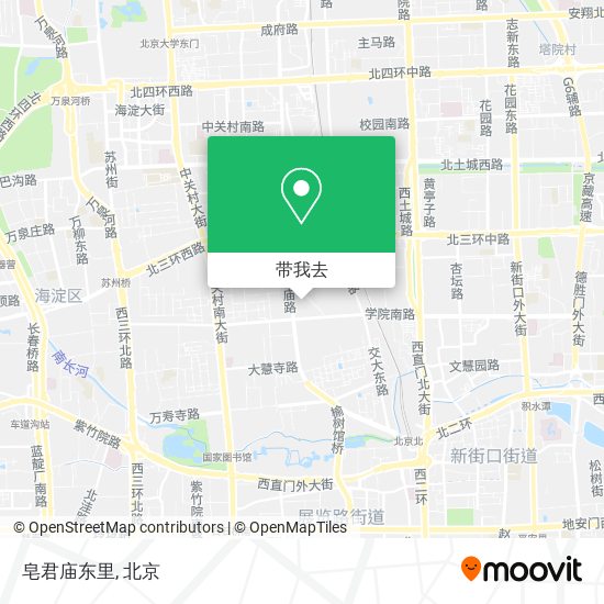 皂君庙东里地图