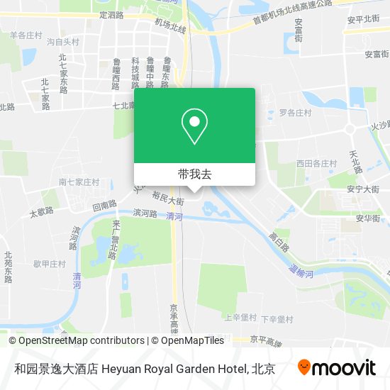 和园景逸大酒店 Heyuan Royal Garden Hotel地图