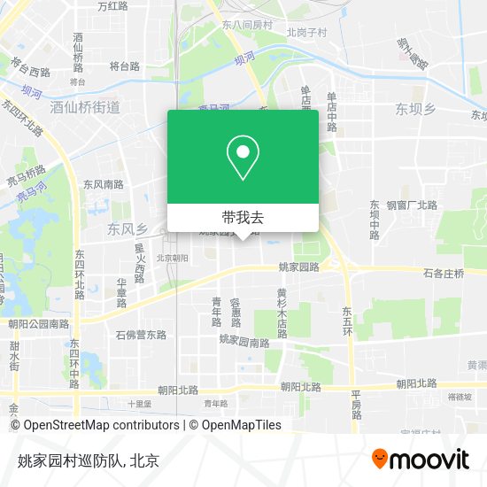 姚家园村巡防队地图