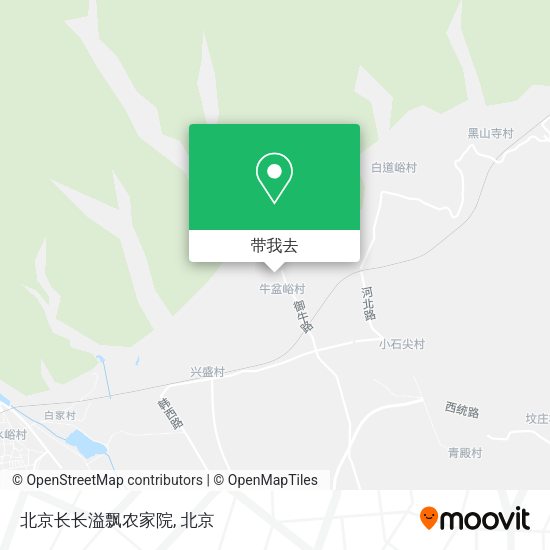北京长长溢飘农家院地图
