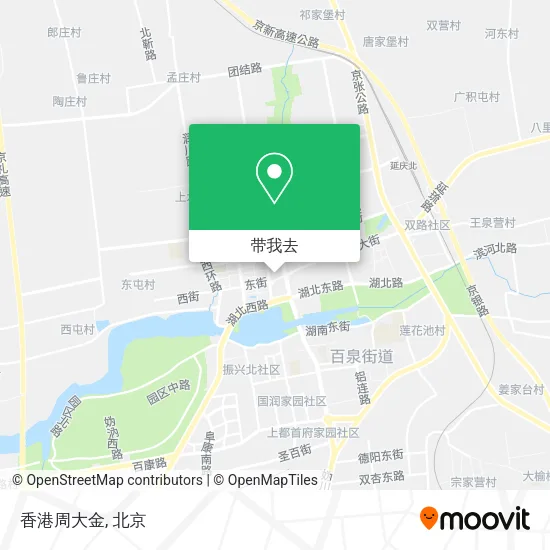 香港周大金地图