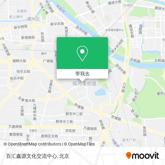 百汇鑫源文化交流中心地图