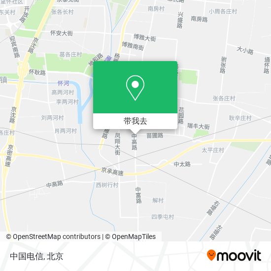中国电信地图