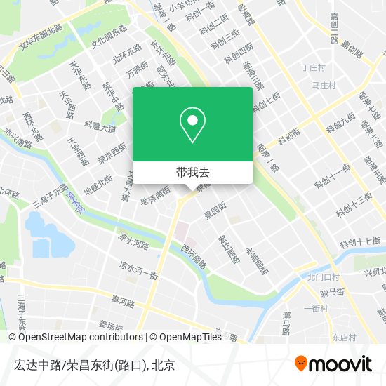 宏达中路/荣昌东街(路口)地图