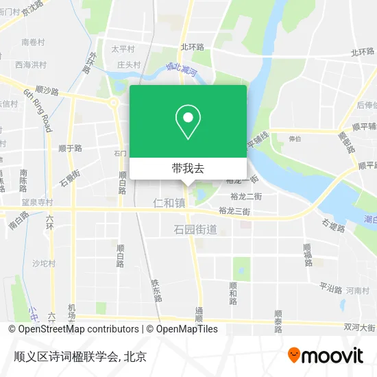 顺义区诗词楹联学会地图