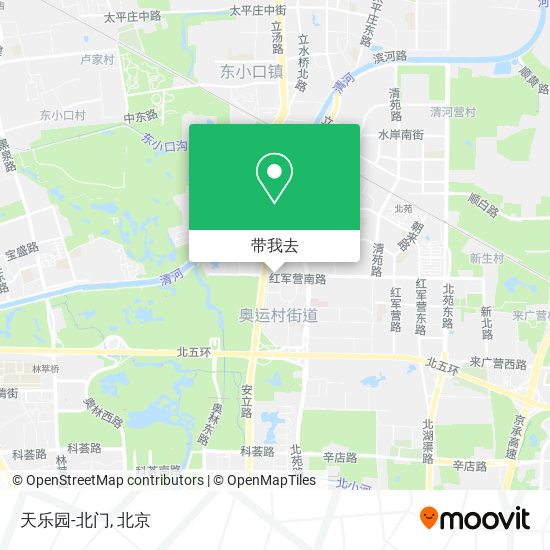 天乐园-北门地图
