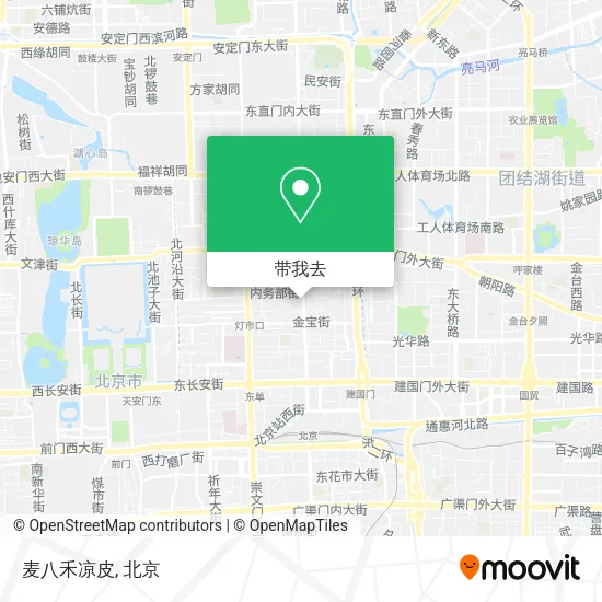 麦八禾凉皮地图