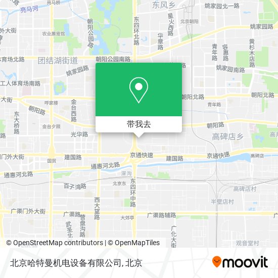 北京哈特曼机电设备有限公司地图