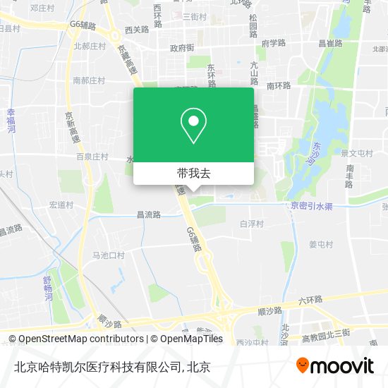 北京哈特凯尔医疗科技有限公司地图