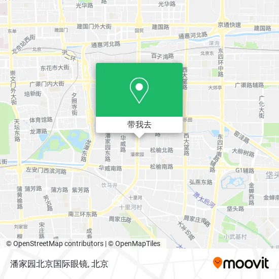 潘家园北京国际眼镜地图
