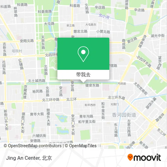 Jing An Center地图