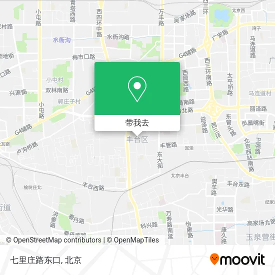 七里庄路东口地图